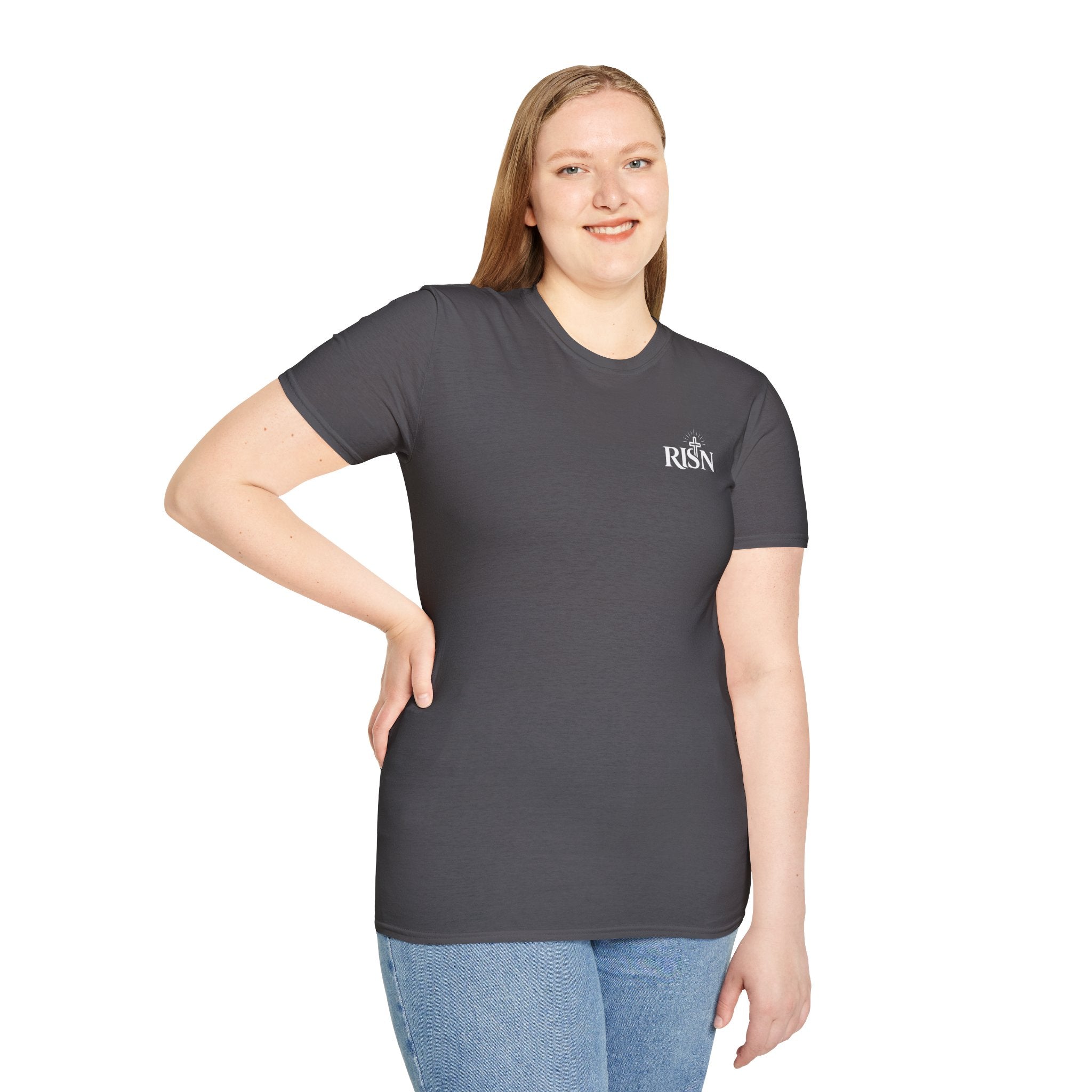 RISN Essentials Fearless Faith Softstyle Tee