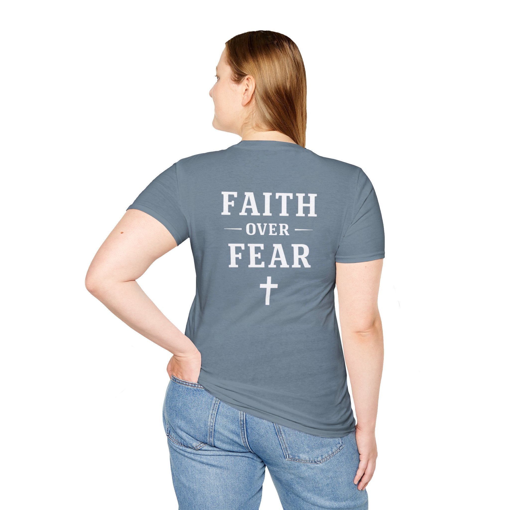 RISN Essentials Fearless Faith Softstyle Tee