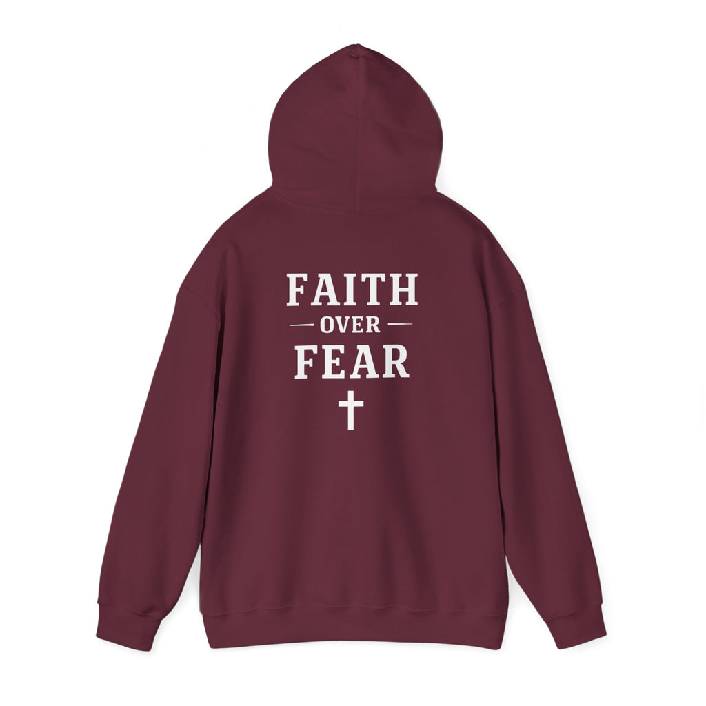 RISN Essentials Fearless Faith Heavy Blend Hoodie