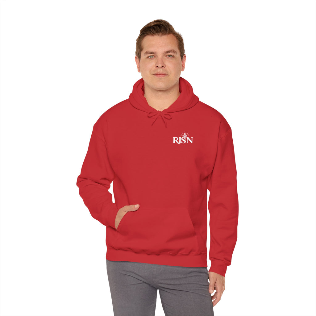 RISN Essentials Fearless Faith Heavy Blend Hoodie