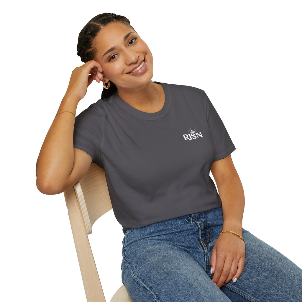 RISN Essentials Fearless Faith Softstyle Tee