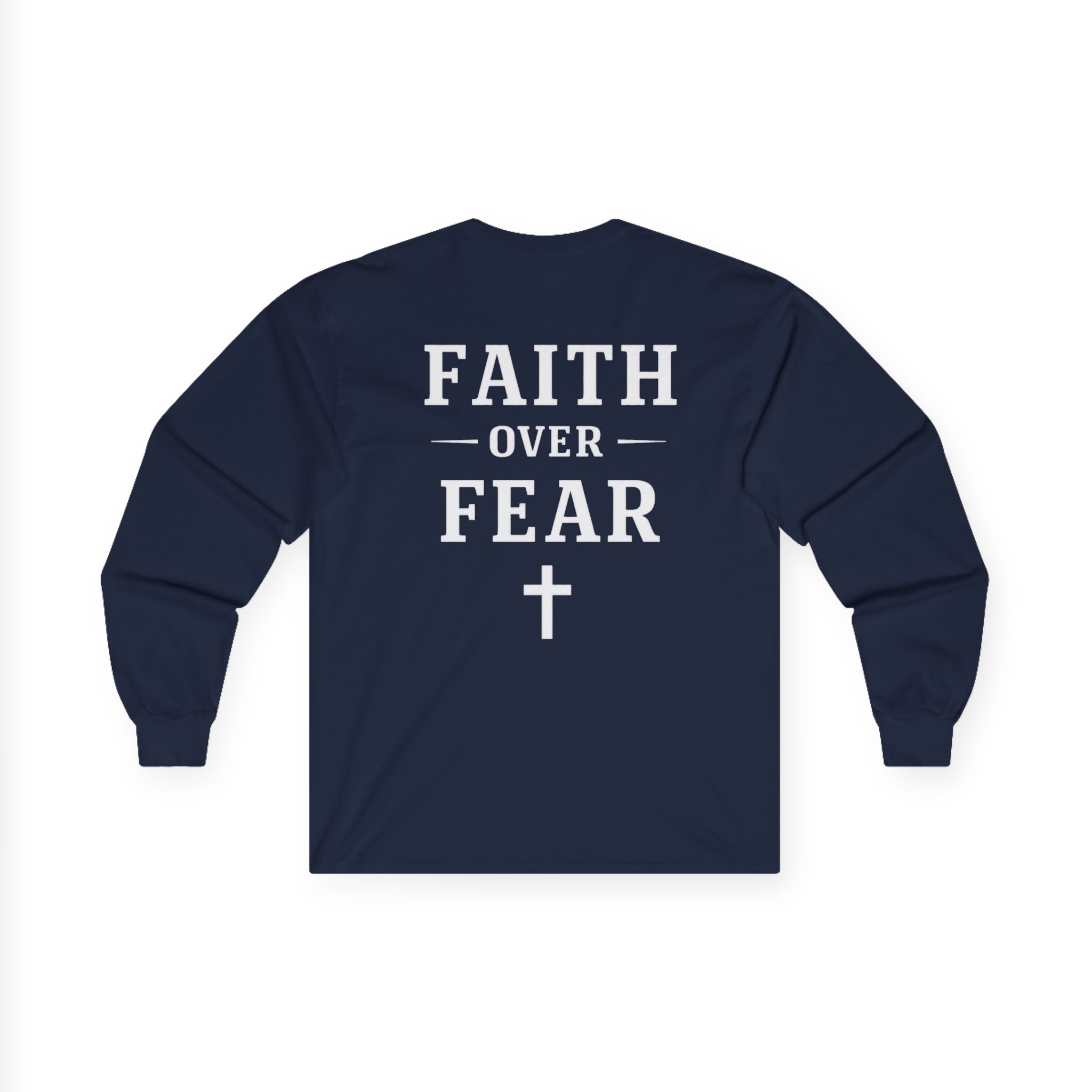 RISN Essentials Fearless Faith Long Sleeve Tee