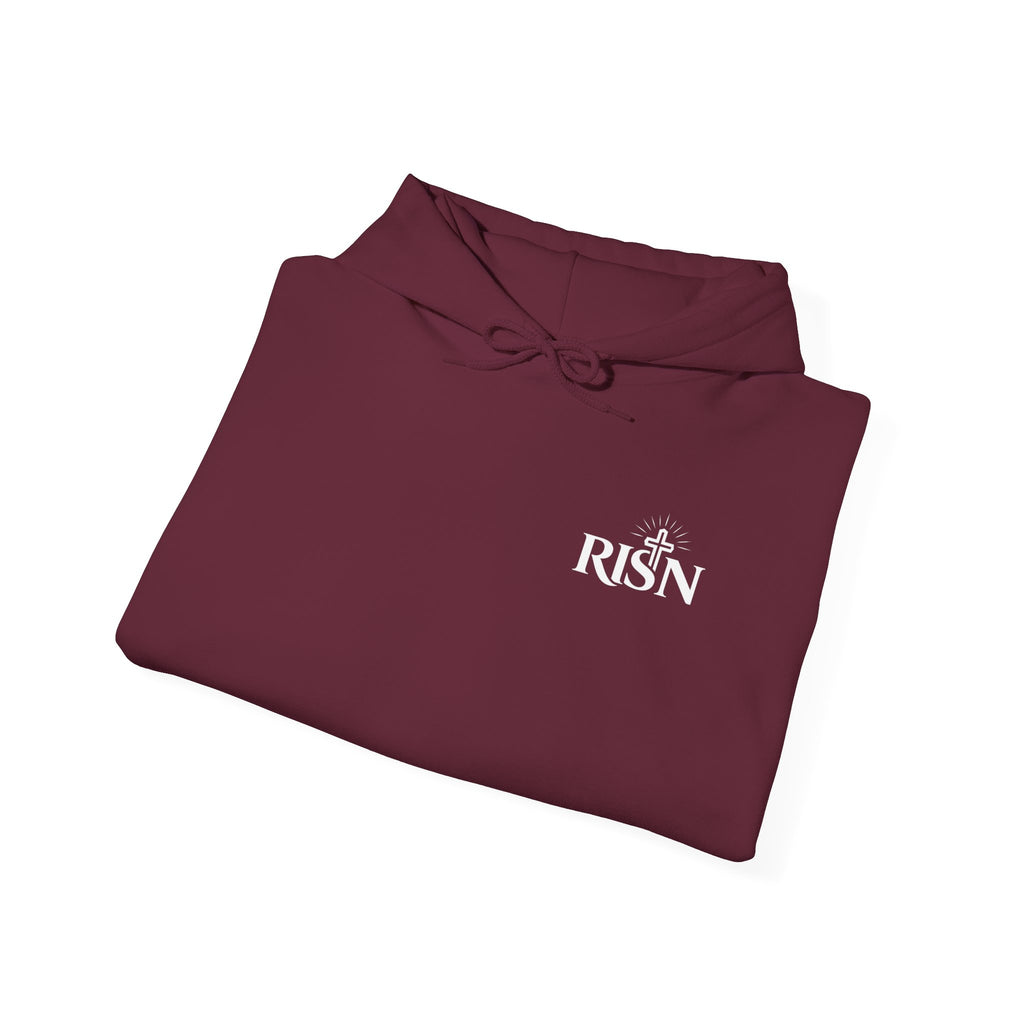 RISN Essentials Fearless Faith Heavy Blend Hoodie
