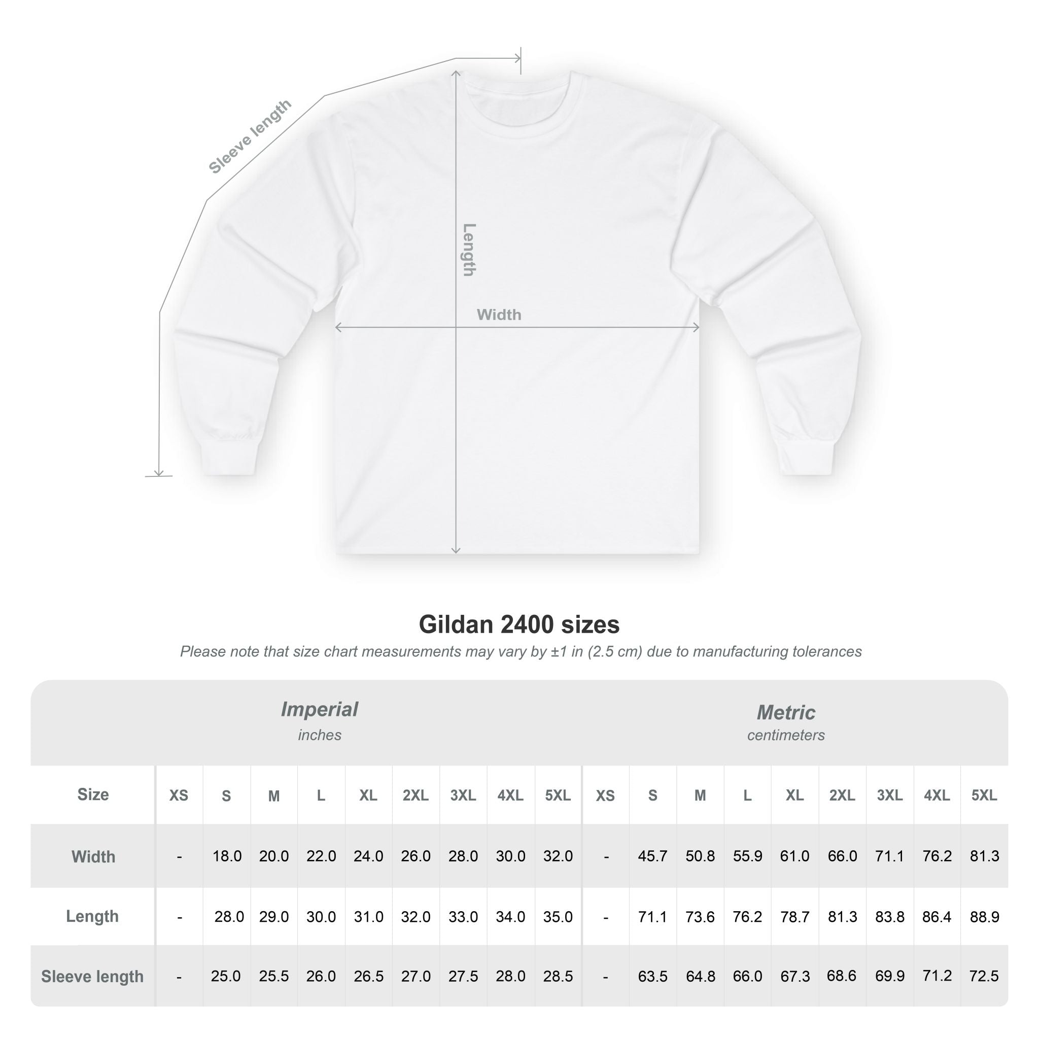 RISN Essentials Fearless Faith Long Sleeve Tee
