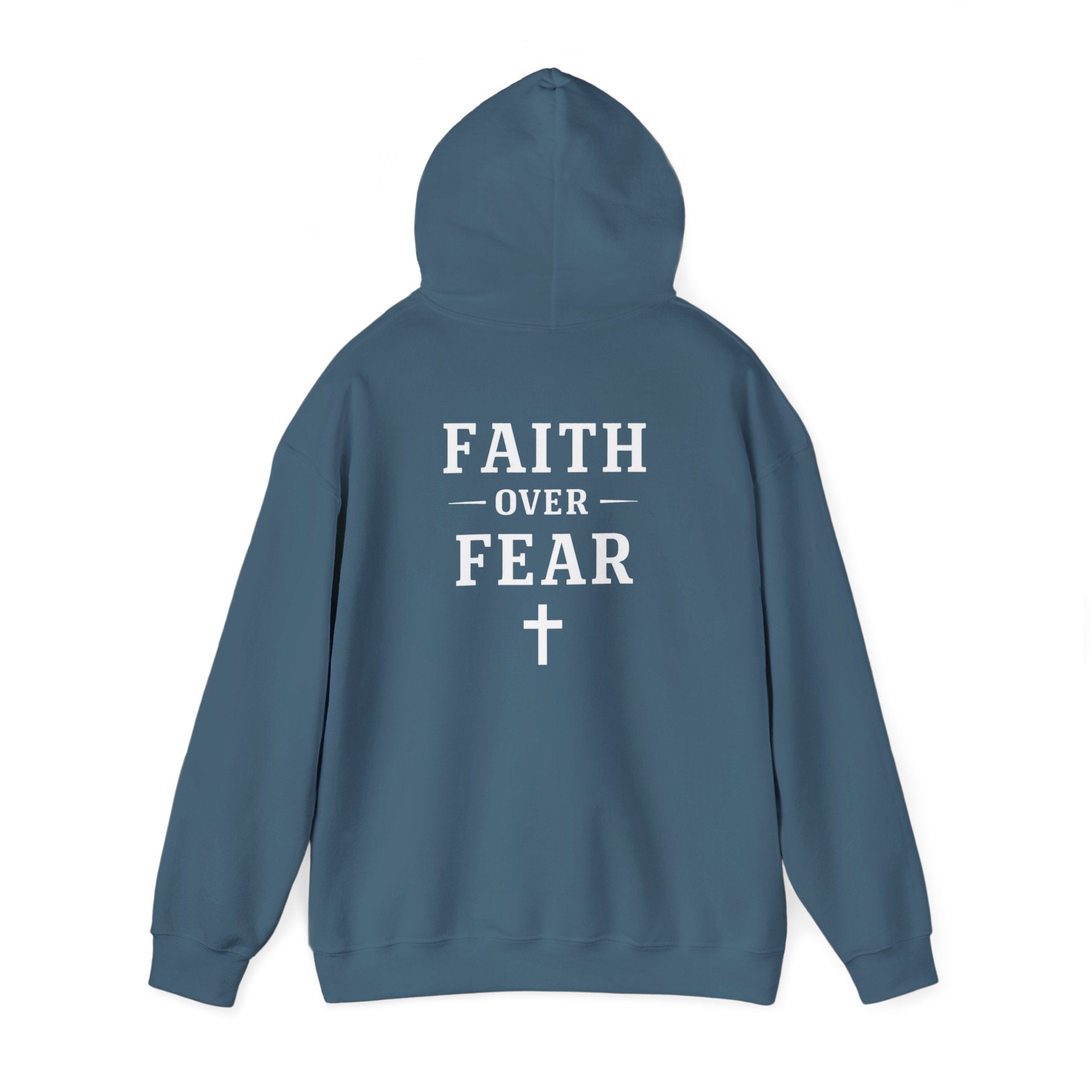 RISN Essentials Fearless Faith Heavy Blend Hoodie